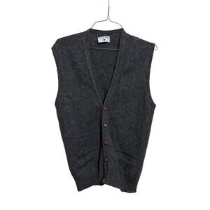 Robert Bruce Wool Blend Vest Cardigan XL Sweater Vest